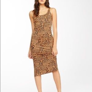 Billabong Warm Waves Midi Dress - Leopard